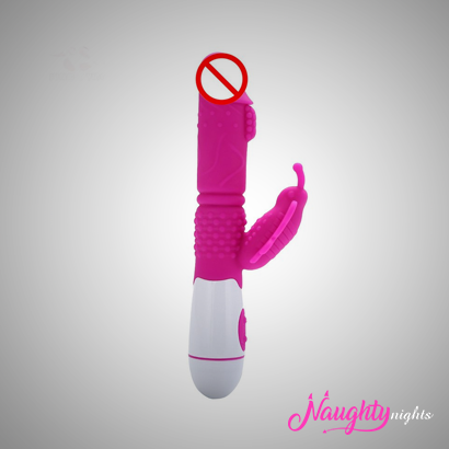 Bee Double Motor Vibration 30 Frequency Vibration Vaginal Massage Clitoris Stimulation