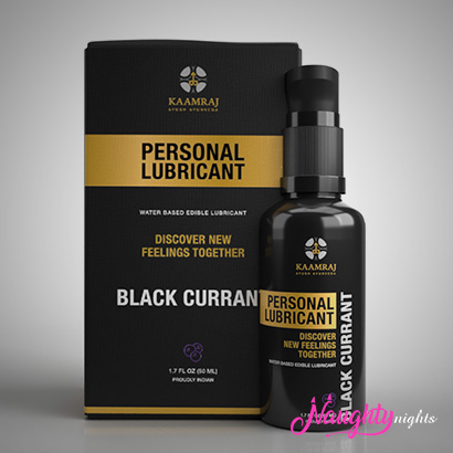 Kaamraj Black Currant Flavour Edible Lubricant - Water based- 50 ML 