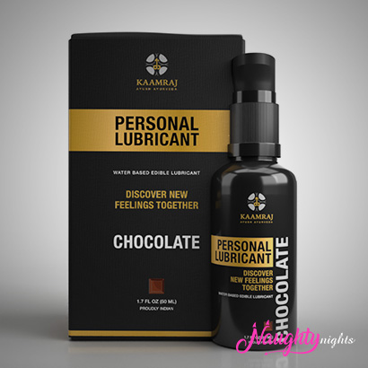 Kaamraj Chocolate Edible Water Based Lubricant - 50 ML