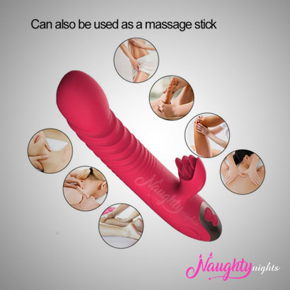 Luxury Libido Massager With Thrusting Mode - USB Charging