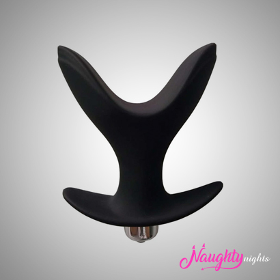 Thrilling Anal Dilator Butt Plug With Bullet Vibrator
