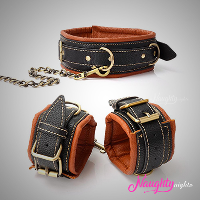 LIMIT Collar Leash + Handcuffs Set