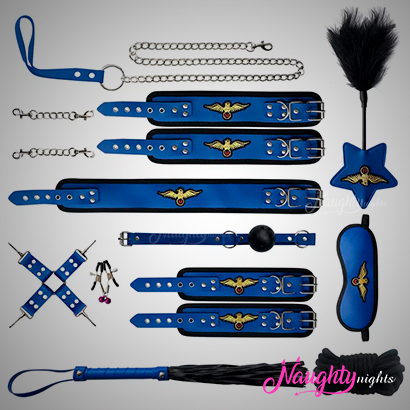 Yes Officer! Police Women Bondage Role Play Kit - 10 Piece