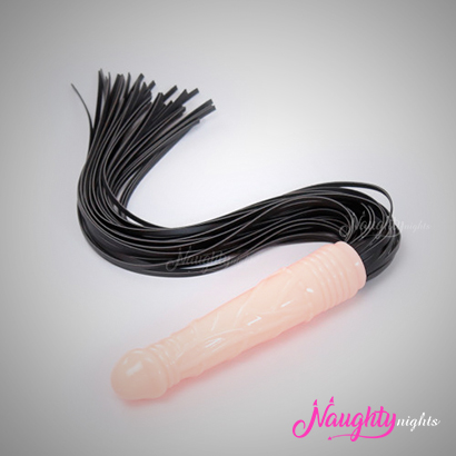 Spank-o-Matic Dildo With Whip Flogger