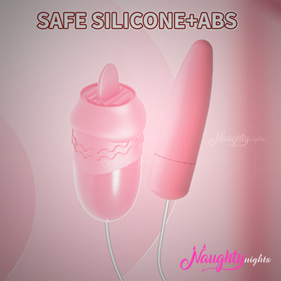 2-In-1 Licker + Egg Vibrator | USB Power