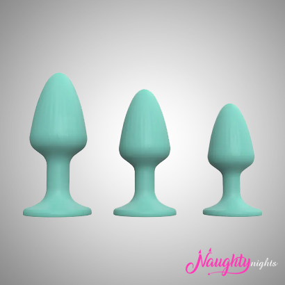 Anal Training Set - Pack Of 3 Silicon Anal Plugs