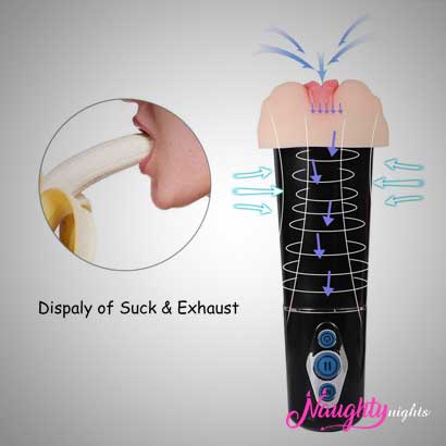 Auto Suck Masturbator With Different Mode of Suck - USB Rechargeable Blow Machine