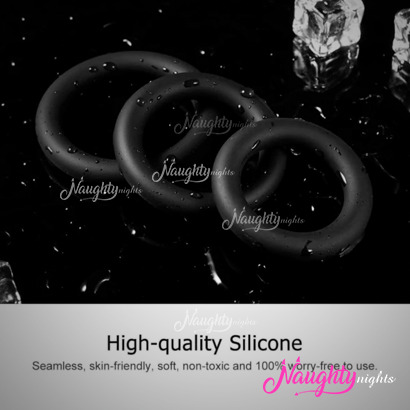 3 Pcs Cock Rings For Penis And Balls