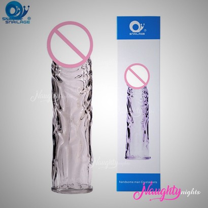 Reusable Crystal Condom To Increase Girth
