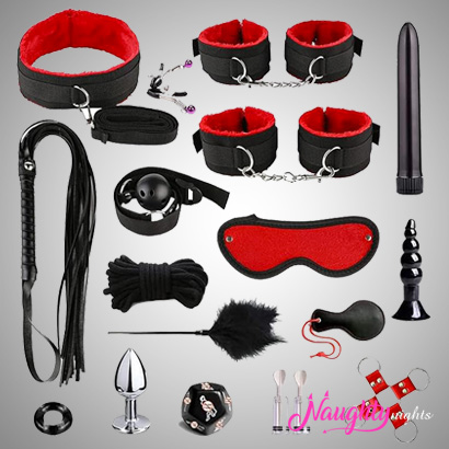 Fetish 17 Piece Bondage Kit