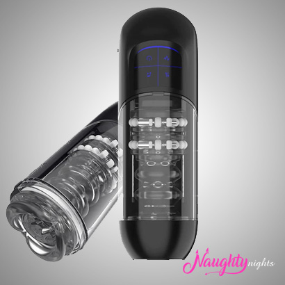 Joy Thrusting + Vibrating Masturbation Cup