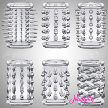 Stretchy - Pack Of 6 Penis Sleeve