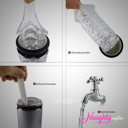 Latin Auto Piston USB Rechargeable Handsfree Masturbator